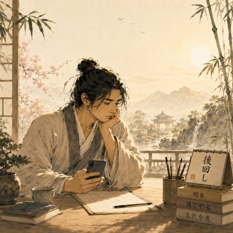 Por qué procrastinas (y qué dice el Kaizen)