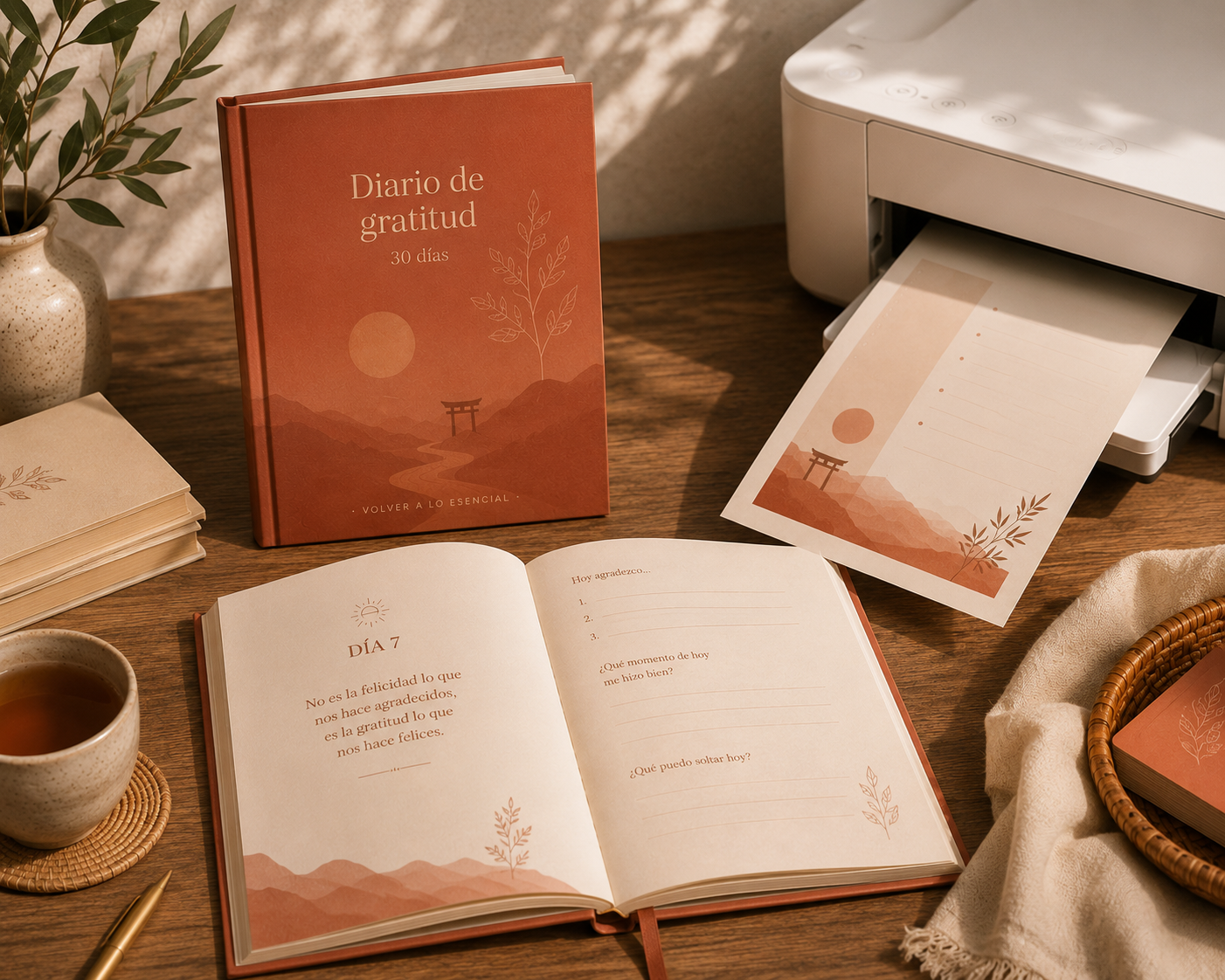 Diario de gratitud, 30 días