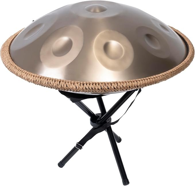 Handpan con soporte