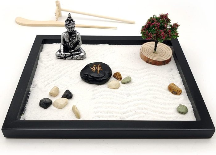 Jardín zen de sobremesa